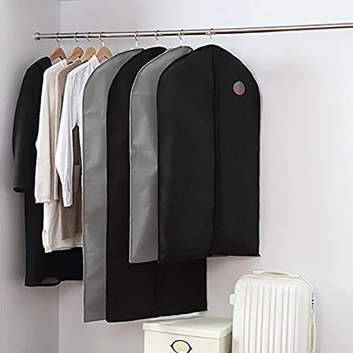 SLNFXC בגדים מעבים כיסוי אבק שקית הגנה תלייה בית ארון ארון שקית אחסון שקית תלייה שקית בגדים