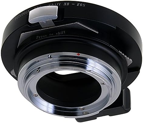 עדשות Fotodiox Pro Mount Mount Shift מתאם Hasselbald V-Mount עדשות למערכת המצלמה של Canon EOS