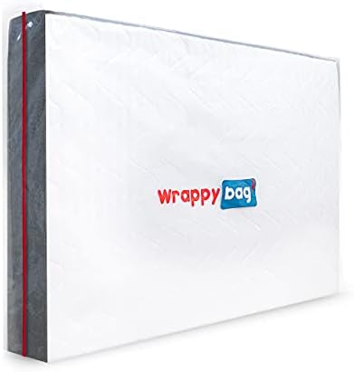 Wrappybag®-שקית מזרן מזרן פלסטיק מגן-גדלי תאומים / תאומים XL-שקית אחסון נגד טעינה נגד טעינה-עבור