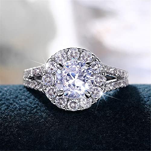 אהבה עצמית לב טבעת בת גבוהה ונמוכה טבעת אופנה חתונה טבעת אגס בצורת מסיבת טבעת גיף גבירותיי