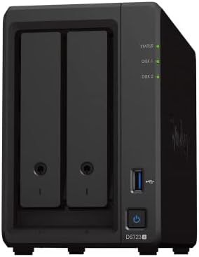 Synology 2-Bay Diskstation DS723+ & M.2 2280 NVME SSD SNV3410 800GB