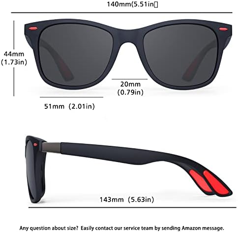 3 חבילה מקוטב משקפי שמש לגברים נשים קלאסי עיצוב נהיגה נסיעות שמש משקפיים הגנה משקפי
