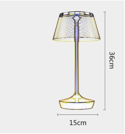 SXNBH LED LED מנורת מיטה מנורת מיטה לימוד מנורת קישוט לחדר שינה, מנורות שולחן, מנורות שולחן, בסיסים וגוונים