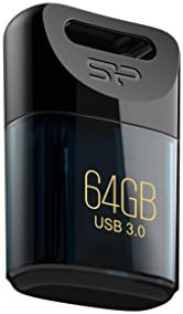 כוח סיליקון 64 ג'יגה -בייט USB 3.0 J06 תכשיט פלאש כונן, כחול עמוק