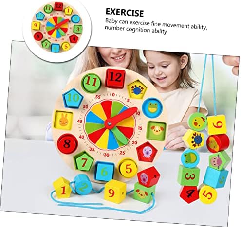 שעון מעורר צעצוע 1 pc חוסם מספר לילדים צעצועים חינוכיים צעצועים מודיעין צעצועים חינוך מוקדם