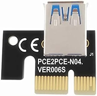 מחברים VER009 6 יחידות חדשות USB 3.0 PCI -E Riser Ver009S Express 1x 4x 8x 16x מאריך מתאם מתאם SATA