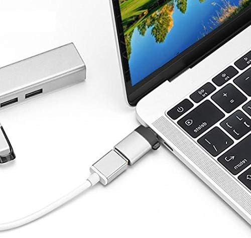 כבל גלי תיבה התואם ל- LG Gram 14 2-in-1-USB-C ל- PortChanger, USB Type-C OTG USB מחזיק מפתח נייד ל- LG GRAM 14