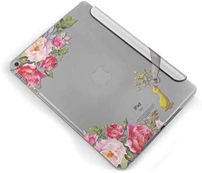 מארז טריפולד של פיל חמוד פרחוני עבור Apple iPad Mini 1 2 3 4 5 AIR 2 3 Pro 9.7 10.5 11 12.9 9.7