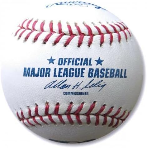 Wally Moon חתום חתימה על חתימה MLB Baseball Cardinals Dodger