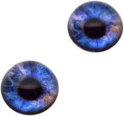 כיפה גבוהה גלקסית צבעונית חצי כדור כדור זכוכית קבורוכוני עיניים לתליון ייצור תכשיטים עטופים תכשיטים פו מלאכה