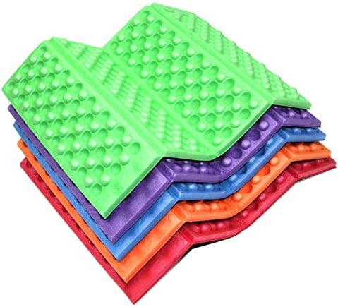 עמיד למים כרית, הפעלה לחות הוכחה מתקפל כרית שטיח קמפינג פרק פיקניק מחצלת כרית מושב-אקראי צבע חיוני עבור