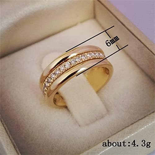 Wybaxz תכשיטים פראיים זוג נסיכה חתוכה סט ריבוש טבעת אופנה יוקרה נשים אירוסין תכשיטים לחתונה 14 טבעת חתיכה