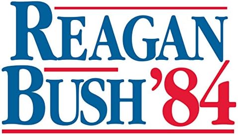 לבוש קמפוס UGP רייגן בוש 84 - קמפיין נשיאות רפובליקני סווטשירט צווארון