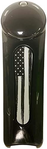 קוסטום מחזור חלקי פרימיום מוצרים נלווים שחור ולבן אמריקאי דגל מתכת לוח דאש קונסולת הכנס! מתאים הארלי