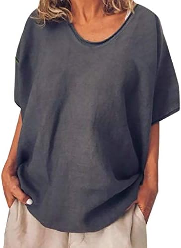 נשים חולצות קיץ טרנדי מקרית גרפי כיכר צוואר לנשימה קצר שרוול בתוספת גודל אופנה חולצות