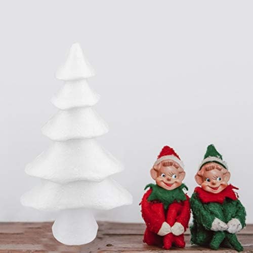 קישוטים של Pretyzoom ליל כל הקדושים לחג המולד עץ קצף עץ קצף עץ עץ קונוסים עץ חג המולד מלאכה מלאכת