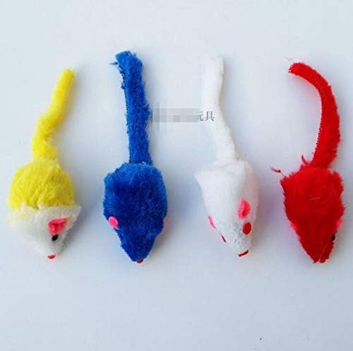 Welliestr 50 pcs צבע מעורב מיני צעצועי עכברים