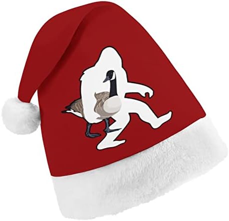 ביגפוט נשיאה קנדי אווז חג המולד כובע אישית סנטה כובע מצחיק חג המולד קישוטים
