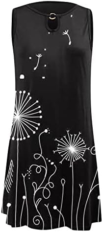 אופנה מיני שמלות לנשים פרפר פרחוני הדפסת שמלות נשים של קיץ לגזור צוות צוואר שרוולים שמלה