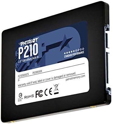 PATRIOT P210 SATA 3 512GB SSD 2.5 אינץ 'כונן מצב מוצק פנימי - P210S512G25