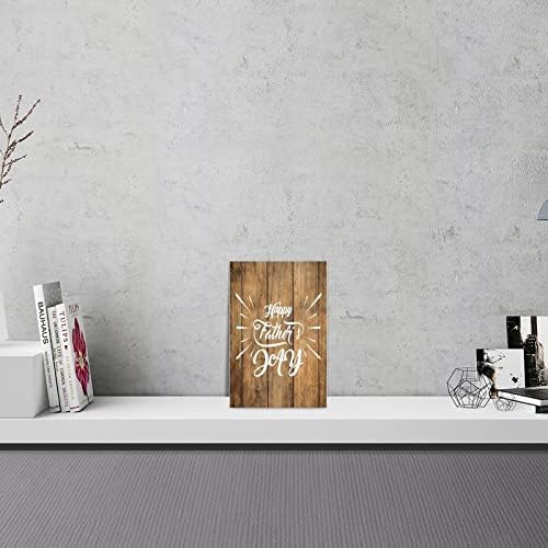 שלט עץ תלוי אבא הטוב ביותר אי פעם שפם קשת עניבת בית קישוט קיר בהתאמה אישית אמנות עץ שלט עץ עיצוב שולחן