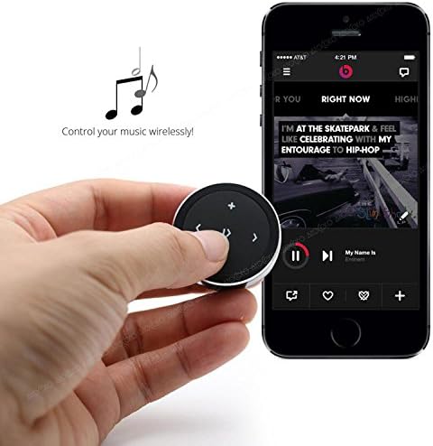כפתור Bluetooth Media Electronic Bluetooth Media Control Selfie בקרת Servy Siri רכב אופנוע מוסיקה גלגל