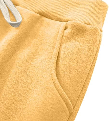 מכנסי טרנינג מזדמנים לנשים מוצקים של שרפה מכנסיים מרופדים מרופדים הדפס לב רופף רצועות רצועות פלייס פיג'מה מכנסיים