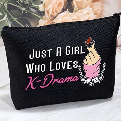 Meikiup K-Drama Lover Lover תיק איפור K-pop סחורה דרמה קוריאנית מתנה k-drama queen מתנה רק ילדה שאוהבת