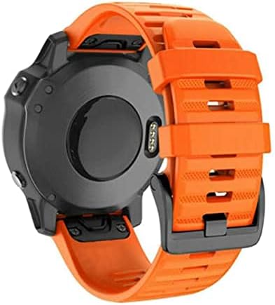 שחרור מהיר של Puryn EasyFit Silicone Watch להקת Garmin Fenix ​​6 6x 6SPro 5 5x 5S 3HR Forerunner 935 945