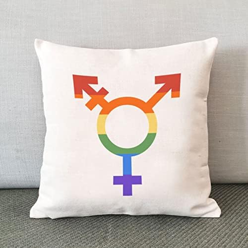 שוויון מגדרי LGBTQ גאווה הומוסקסואלית לזרוק לסביות כיסוי כרית מין זהה ללהטבים כרית כרית כרית כיסוי