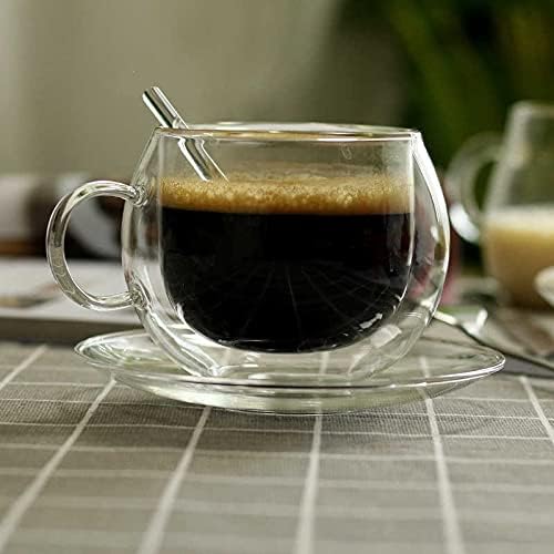 אספרסו כפות, מיני קפה כפית, 4.33 סנטימטרים זכוכית קטן כפות עבור תה, ערבוב מוט ערבוב כפית, סט של 6