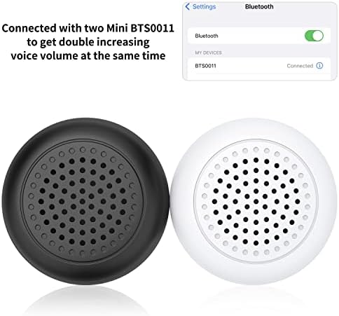 רמקול Bluetooth Mumoho Mini עם רמקול Bluetooth מרוחק ועמיד למים למשרד ולחוץ, רמקול Bluetooth נייד עם מיקרופון אלחוטי