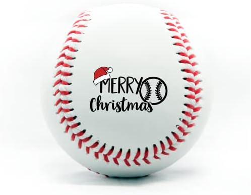 חג המולד אישית מודפס בייסבול-הטוב ביותר חג עונה מודפס מתנה מותאם אישית בייסבול-רשמי גודל-חג שמח הווה-מתנות