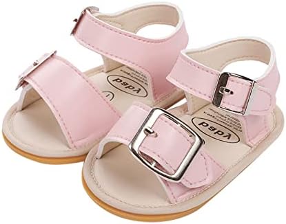 סנדלי תינוקות 0-3 חודשים בנות תינוקות בנות נערות פותחות בוהן נעליים סולידיות נעליים ראשונות נעליים