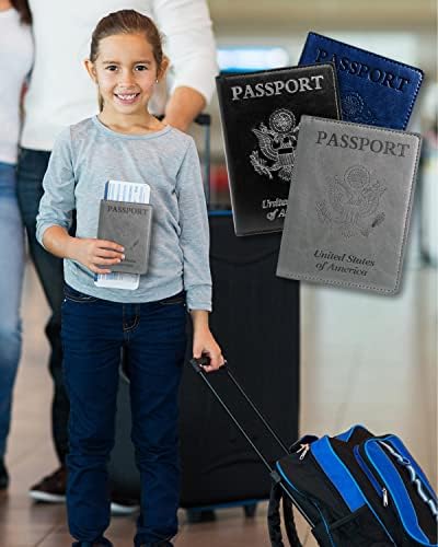 דרכון מחזיק, דרכון וחיסון כרטיס מחזיק קומבו, דרכון מחזיק עם חיסון כרטיס חריץ,דרכון מקרה,דרכון ארנק