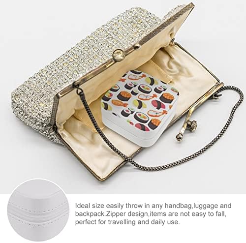מארגן תיבת תכשיטים סושי טעים מתנה לאחסון אחסון מחזיק מתנה לנשים טבעות שרשרת עגילי נערות נסיעות מדי יום