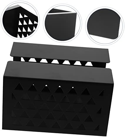 קופסת לוקסשיני מיכל מגנטי מתקן שולחן נייר מחזיק מגבת נייר קופסת רקמות מגנטיות קישוט קופסת מתכת מחזיק מקרר