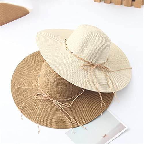 לרכוש שוליים רחבים תקליטון כובע שמש כובע חוף נשות כובע קיץ מתקפל UV הגנה על נסיעות נשות נסיעות נקבה