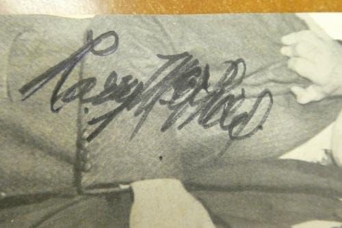 נדיר לארי ס. מקפייל בייסבול HOF חתום בתצלום מגזין 4x6 עם אותיות מלאות של JSA - תמונות MLB עם חתימה