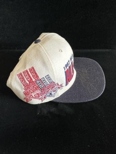 Tino Martinez Yankees חתום 1997 MLB All -Star Baseball HAT/CAP W/HOLOGRAM - כובעי MLB עם חתימה