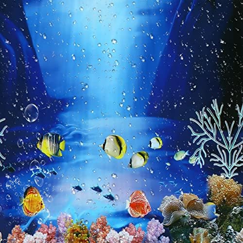 פוסטר זרעודו אקווריום מדבק רקע דבק דבק טפט דגים תמונות דת תמונות דקורטיביות מתחת למים מתחת למשרד לקישוט אקווריום