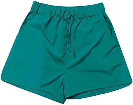 חנות Mikey Womens Bermuda Shorts Shotic Staping Walking Walking Active מכנסיים קצרים נוחים מכנסיים קצרים
