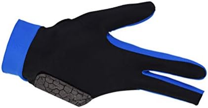 Heallylily Elastic 3 אצבעות מראות כפפות ליורים ביליארד בריכת Carom Snooker Cue Cue Wear ללבוש מימין או שמאל
