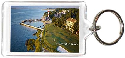 דרום קרוליינה ארהב ארצות הברית מחזיקי מפתחות אקריליים מחזיקי Keyyrings