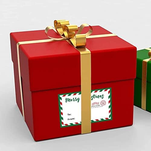 החג שמח מדבקות, תג משלוח מיוחד, חג המולד מעטפת חותמות,חג מדבקות, 160 יחידות לכל חבילה