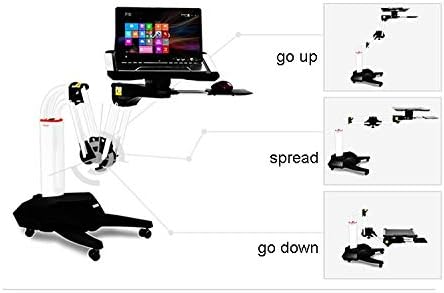 קסר01 מלא תנועה ארוך זרוע רב תכליתי נע שולחן מחשב נייד מיטת ספת מחברת סטנד עצלן מעלית מסתובב מחשב שולחן