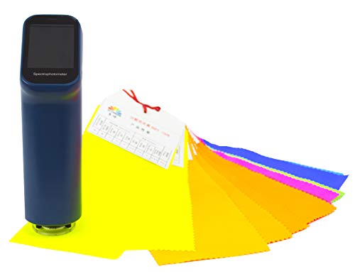 מכשיר מדידה מדויק של קולורמטר עם כרטיסי צבע לבנייה 4 ממ בדיקת צמצם כיול אוטומטי
