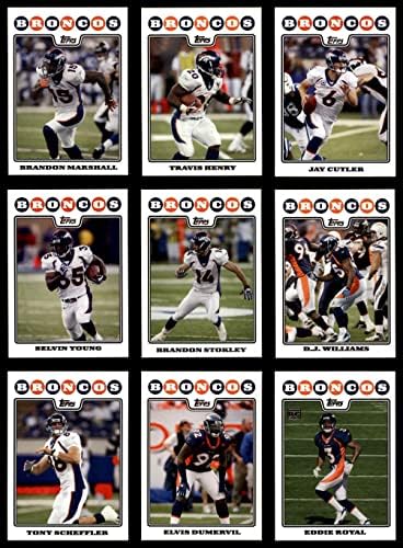 Topps Topps Denver Denver Team SET DENVER BRONCOS NM/MT BRONCOS