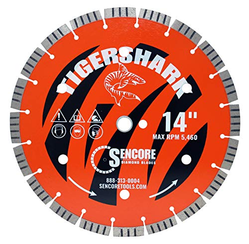 Sencore 14 להב יהלום Tigershark