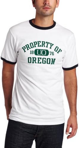 חולצת טריקו של NCAA Oregon Ducks Ringer
